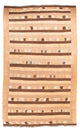 Kilim antiguo Alfombra 245x430cm