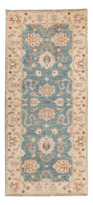 Alfombra de pasillo Alfombra Ziegler - 194 x 78 cm - turquesa