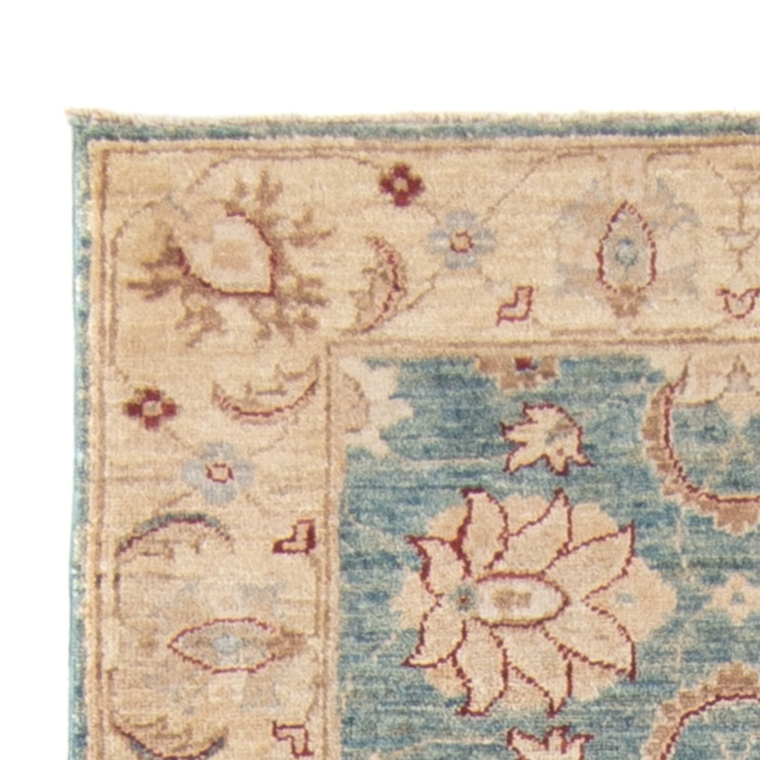 Alfombra de pasillo Alfombra Ziegler - 194 x 78 cm - turquesa