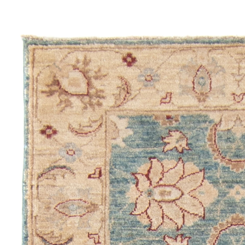 Alfombra de pasillo Alfombra Ziegler - 194 x 78 cm - turquesa