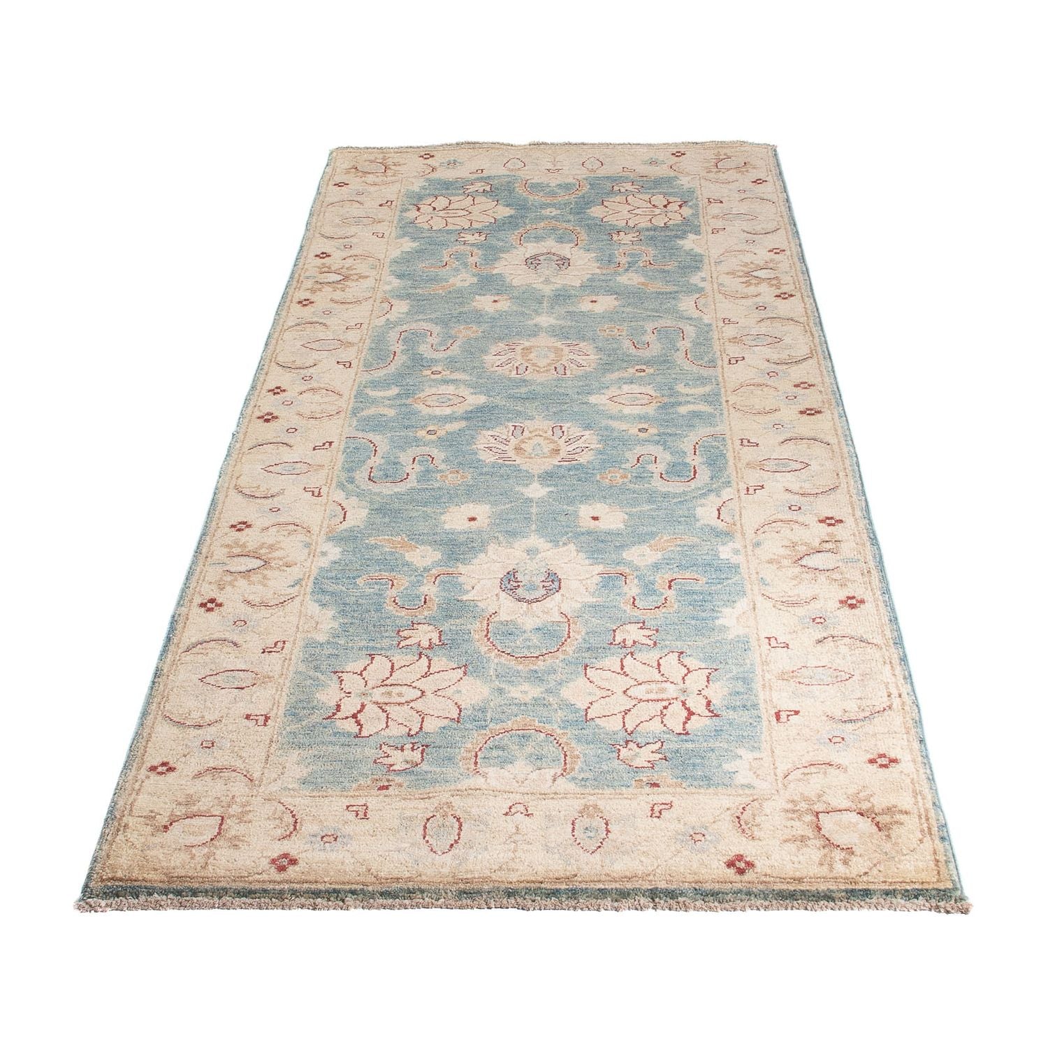 Alfombra de pasillo Alfombra Ziegler - 194 x 78 cm - turquesa