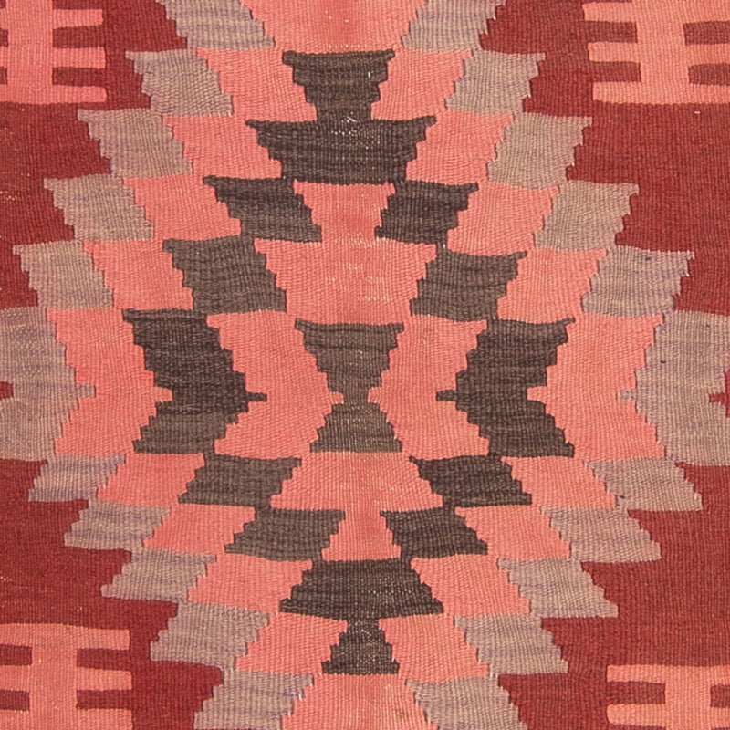 Alfombra de pasillo Alfombra Kelim - Antigua - 270 x 110 cm - multicolor