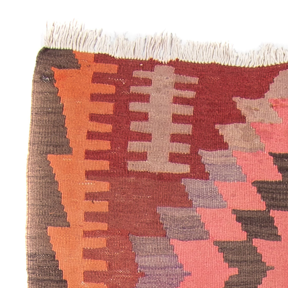 Kilim antiguo Alfombra 110x270cm