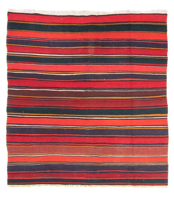 Alfombra Kelim - Antigua cuadrado  - 215 x 190 cm - multicolor