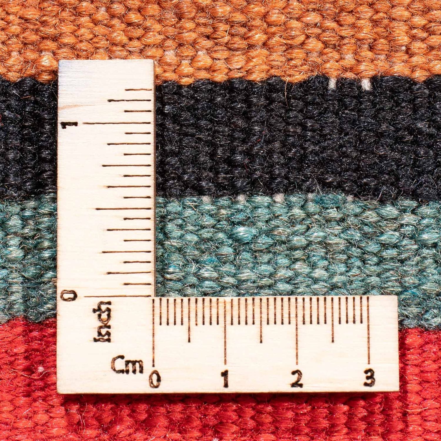 Alfombra de pasillo Alfombra Kelim - Antigua - 300 x 122 cm - multicolor