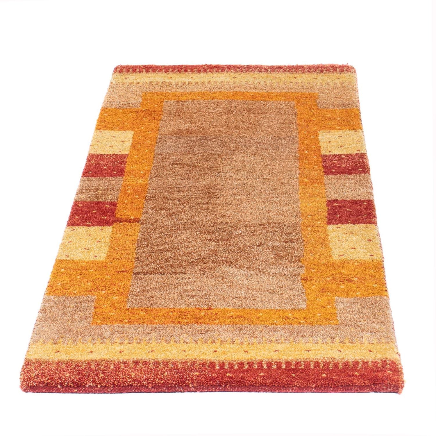 Alfombra Gabbeh - Indus - 120 x 60 cm - multicolor