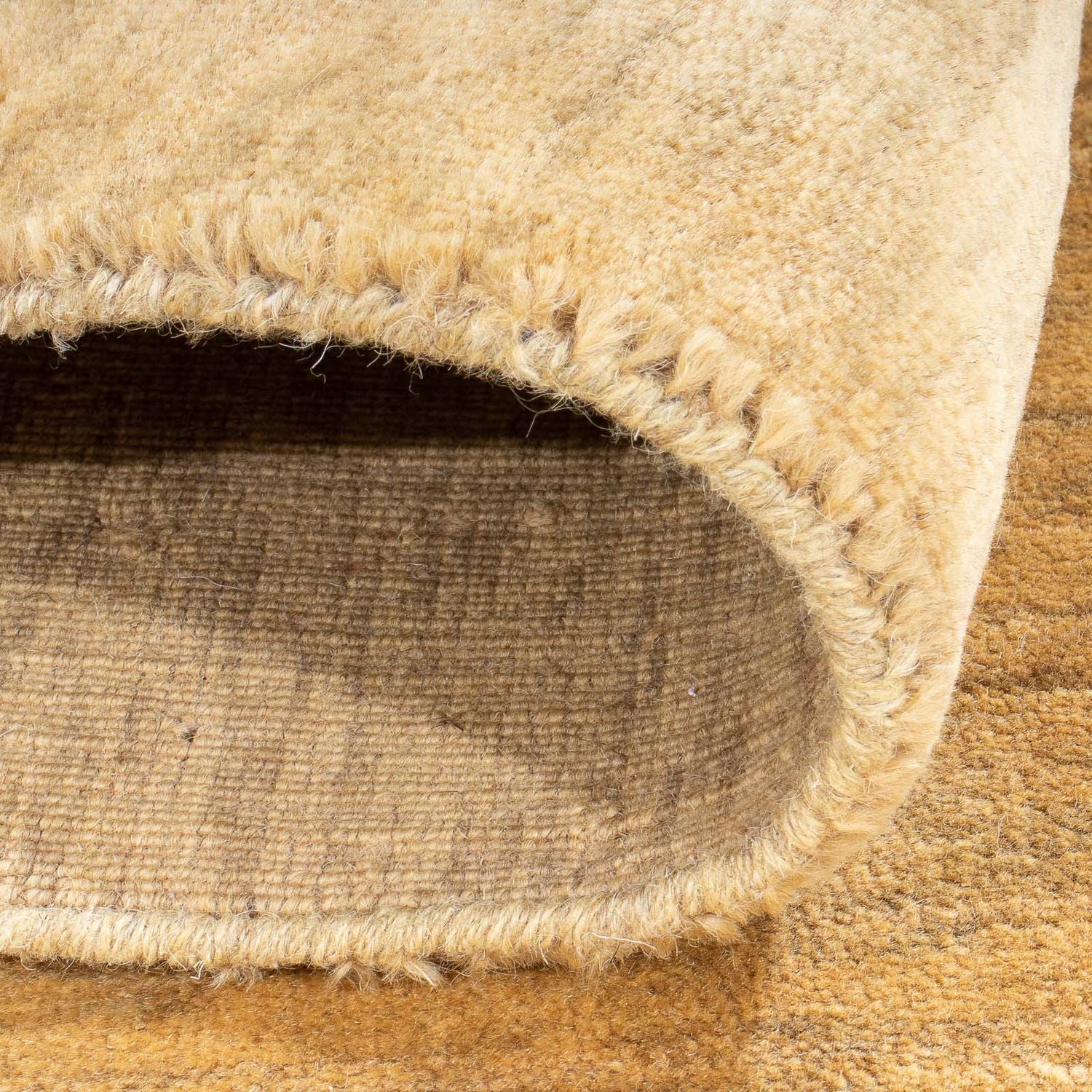 Alfombra Gabbeh - Loribaft Softy - 157 x 92 cm - beige
