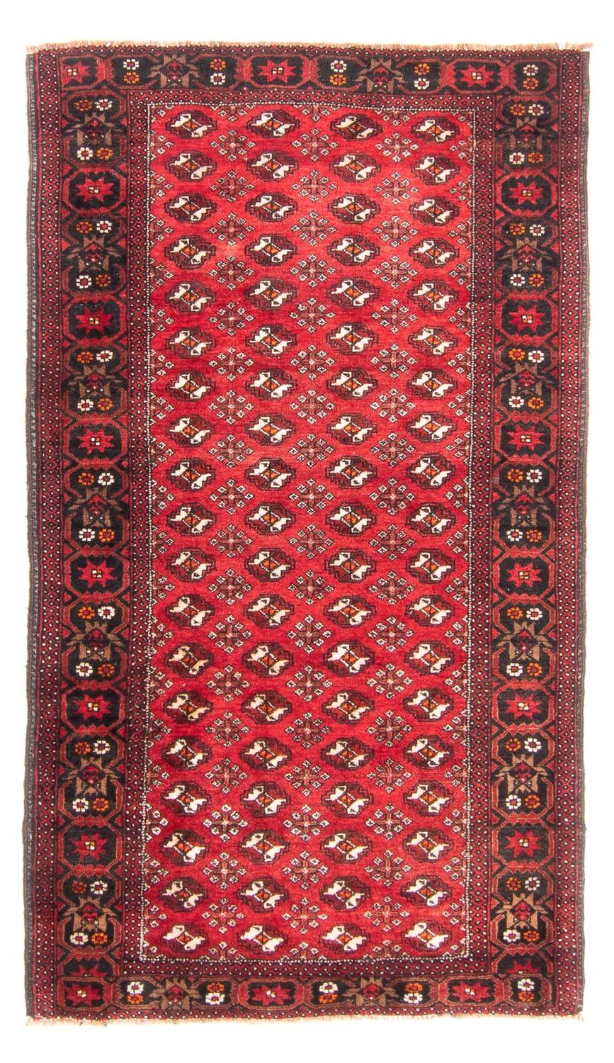 Alfombra de pasillo Alfombra Belutsch - 198 x 110 cm - rojo