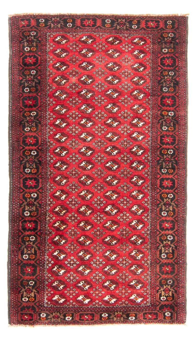 Alfombra de pasillo Alfombra Belutsch - 198 x 110 cm - rojo