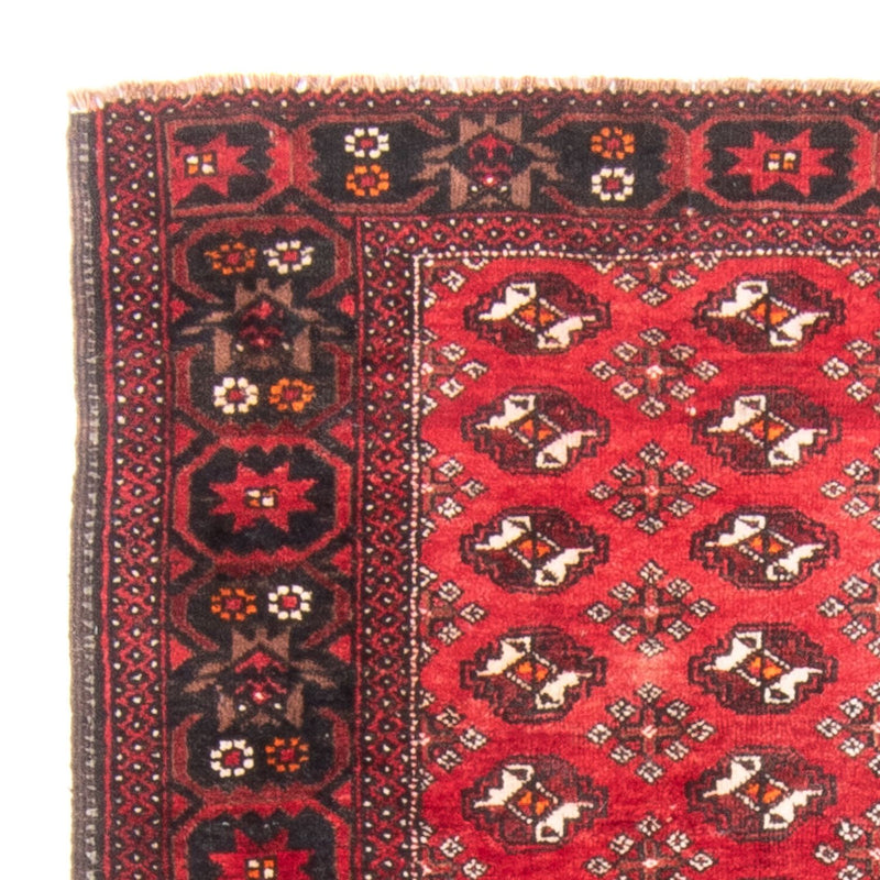 Alfombra de pasillo Alfombra Belutsch - 198 x 110 cm - rojo