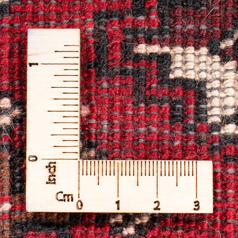 Alfombra de pasillo Alfombra Belutsch - 198 x 110 cm - rojo