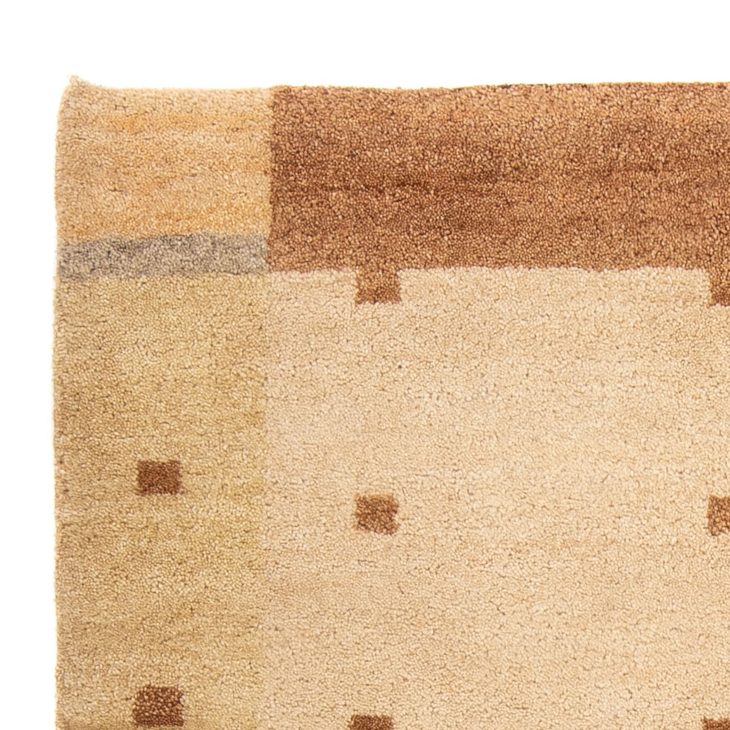 Alfombra Gabbeh - Indus - 158 x 105 cm - beige