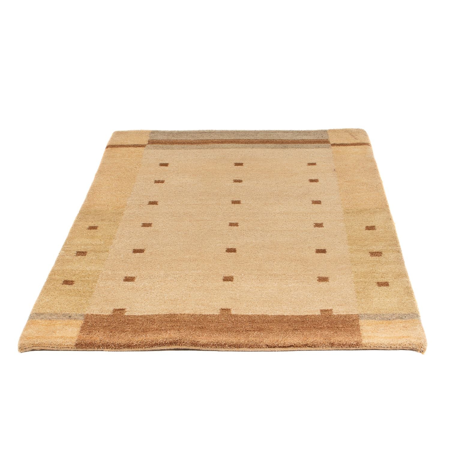 Alfombra Gabbeh - Indus - 158 x 105 cm - beige