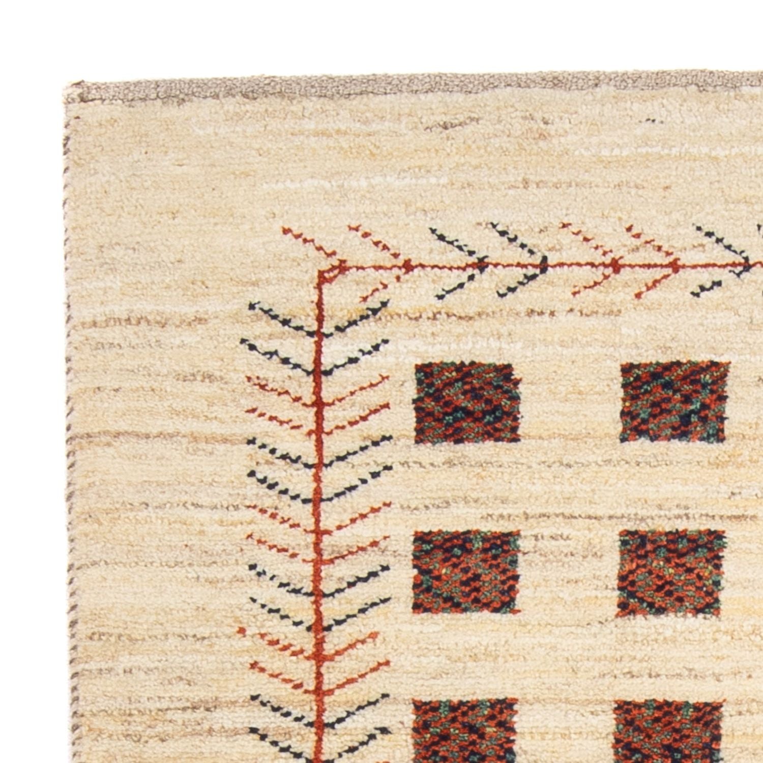 Alfombra Gabbeh - Persa - 135 x 84 cm - beige