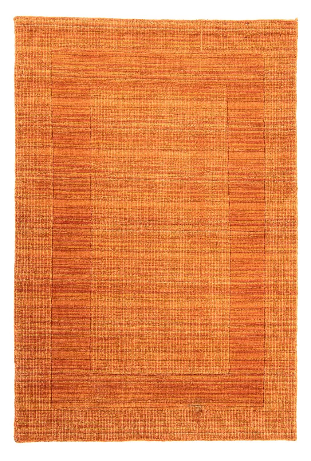 Alfombra Gabbeh - Loribaft Softy - 151 x 92 cm - naranja