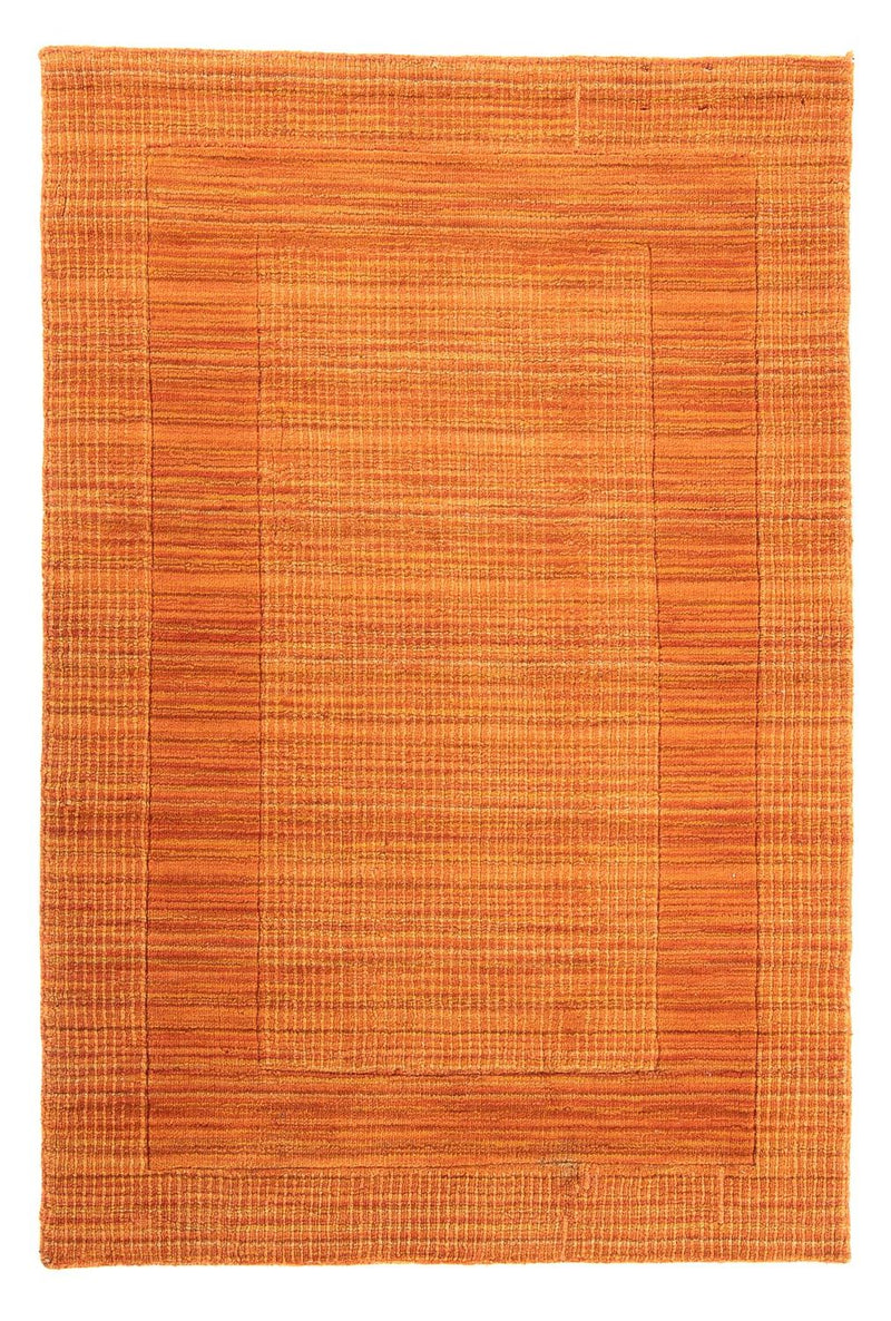 Alfombra Gabbeh - Loribaft Softy - 151 x 92 cm - naranja