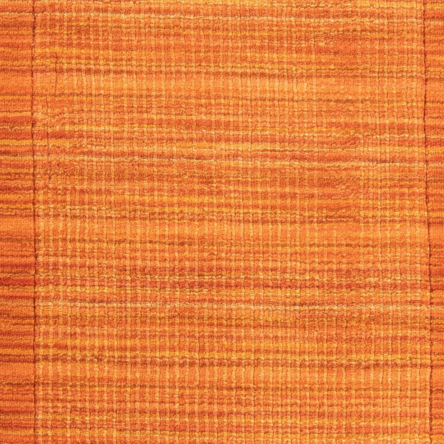 Alfombra Gabbeh - Loribaft Softy - 151 x 92 cm - naranja