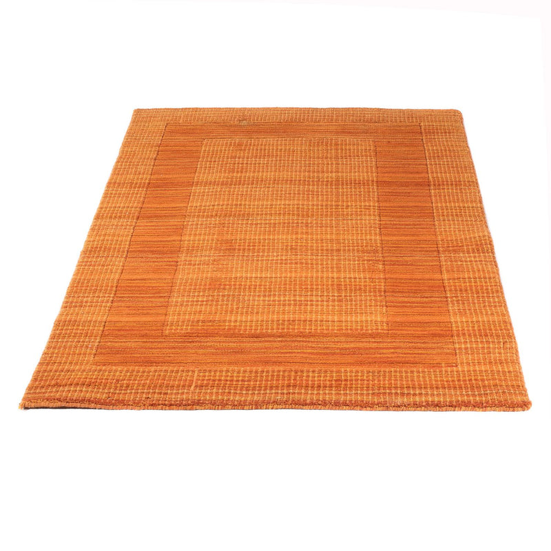 Alfombra Gabbeh - Loribaft Softy - 151 x 92 cm - naranja