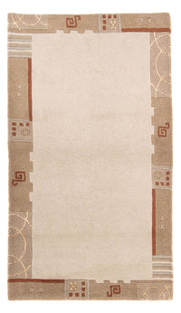 Alfombra de Nepal - 150 x 80 cm - beige