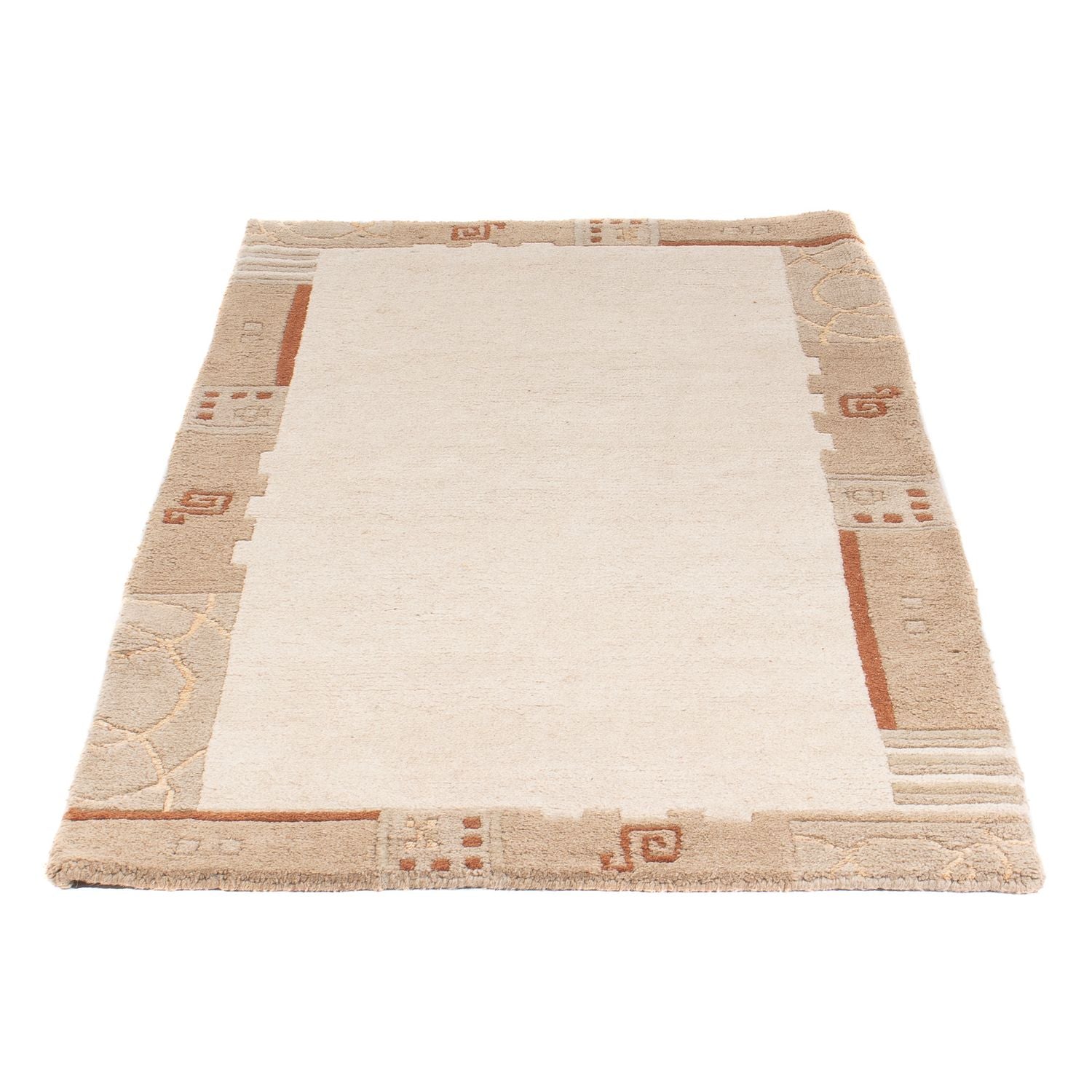 Alfombra de Nepal - 150 x 80 cm - beige