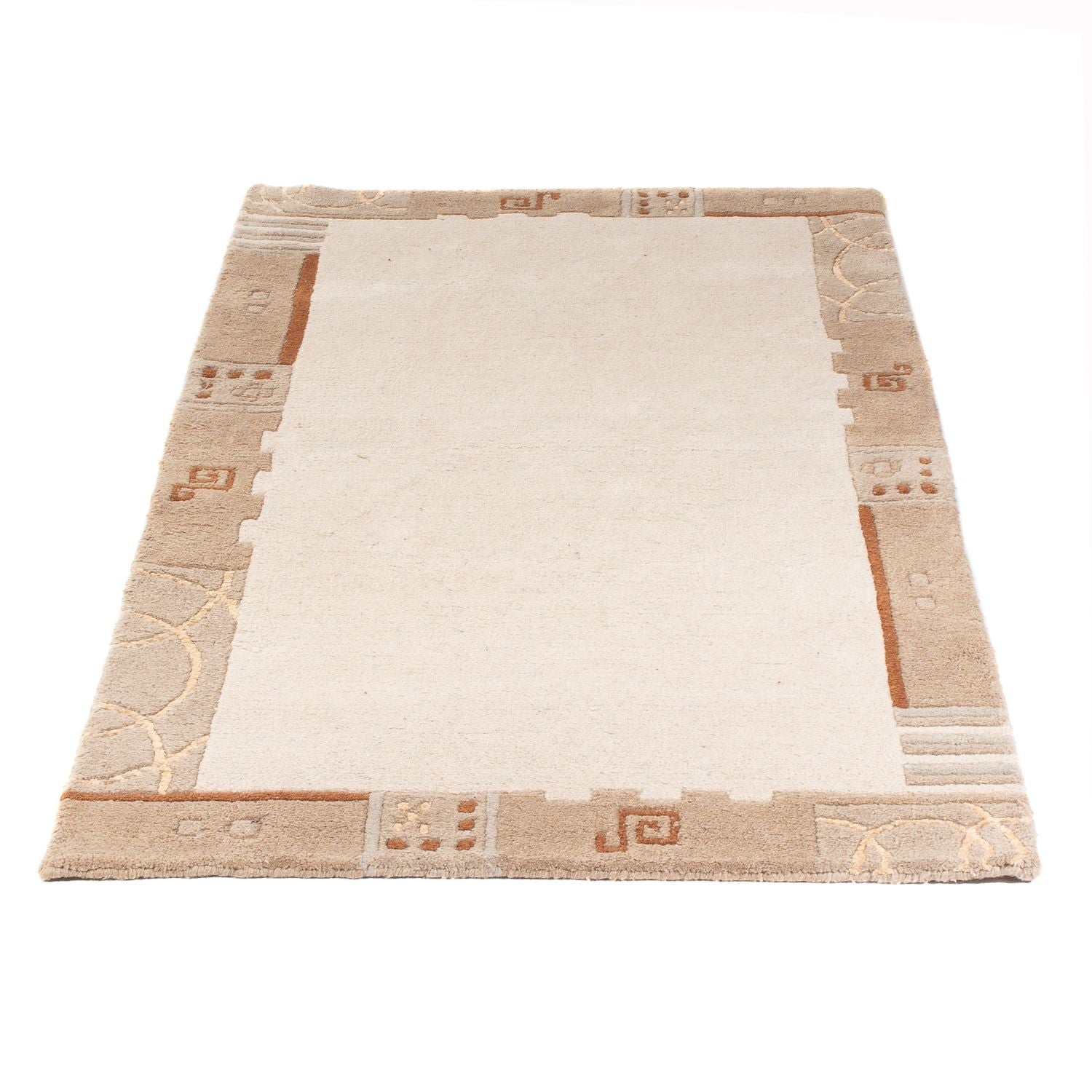 Alfombra de Nepal - 150 x 80 cm - beige