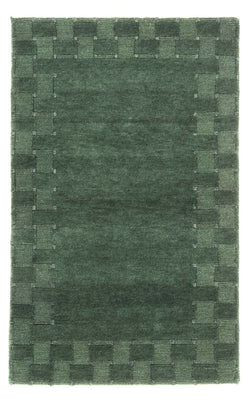 Alfombra de Nepal - 152 x 93 cm - verde