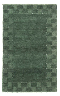 Alfombra de Nepal - 152 x 93 cm - verde