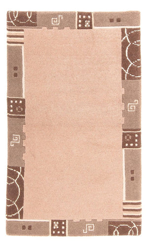 Alfombra de Nepal - 148 x 83 cm - marrón claro