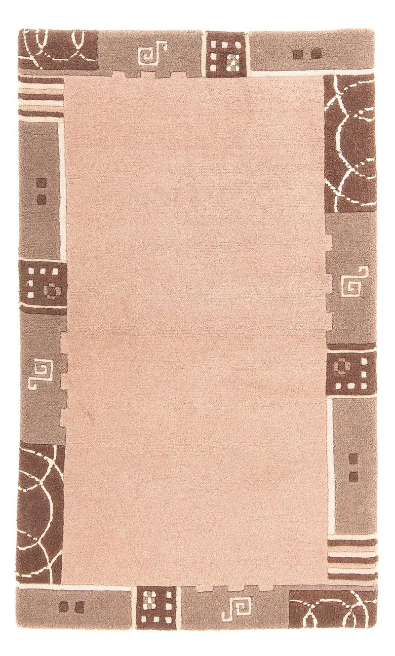 Alfombra de Nepal - 148 x 83 cm - marrón claro