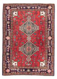 Alfombra persa - Nómada - 150 x 107 cm - rojo