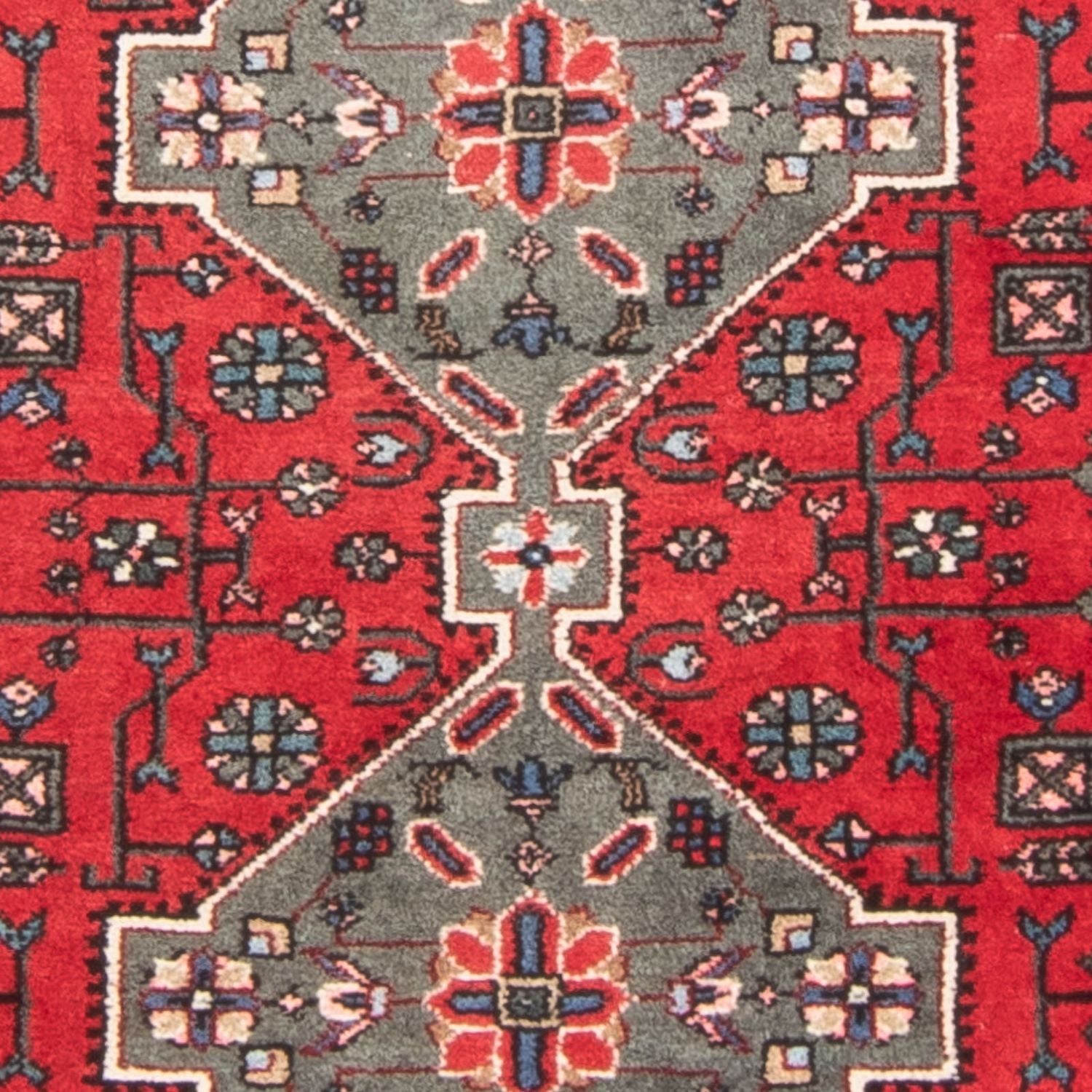Alfombra persa - Nómada - 150 x 107 cm - rojo