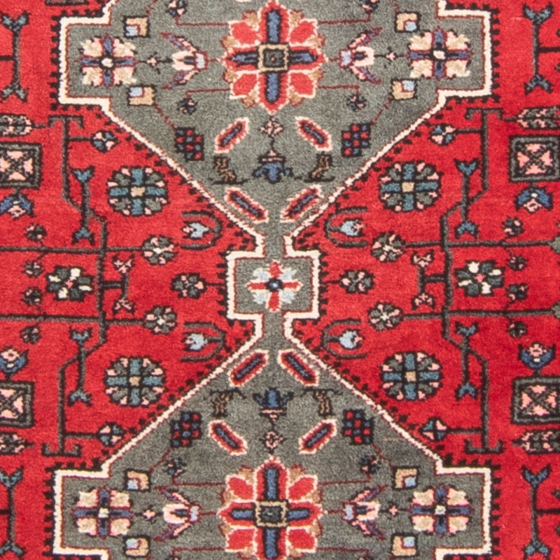 Alfombra persa - Nómada - 150 x 107 cm - rojo