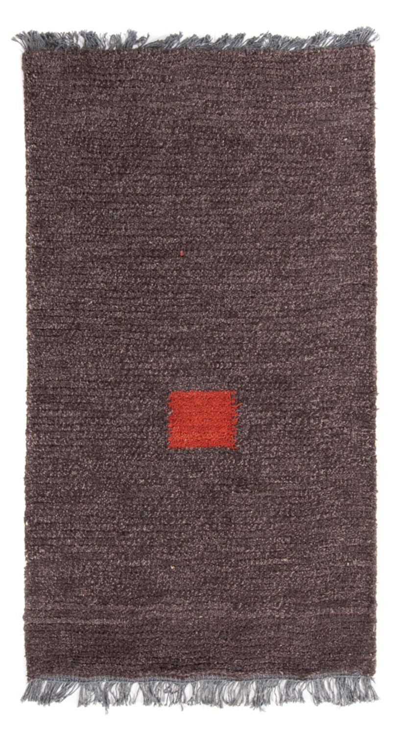 Alfombra de Nepal - 140 x 70 cm - gris