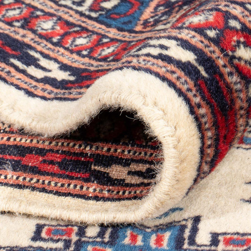 Alfombra Turkaman - 155 x 90 cm - beige