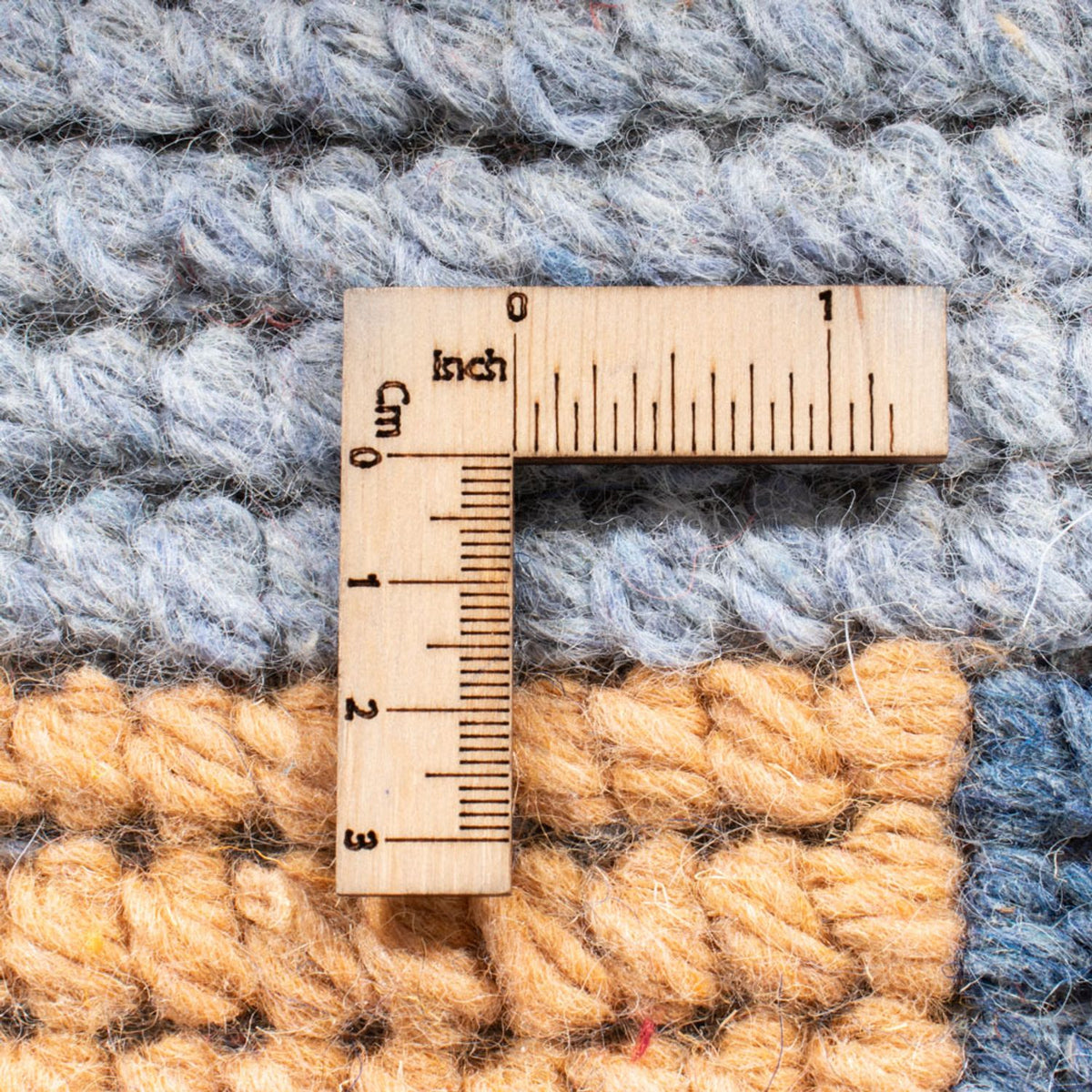 Alfombra de Nepal - 140 x 70 cm - azul