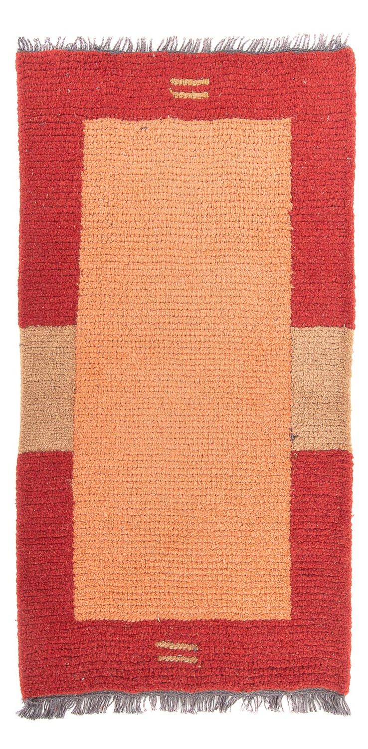 Alfombra de Nepal - 140 x 70 cm - naranja