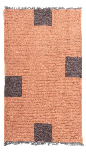 Alfombra de Nepal - 140 x 70 cm - salmón
