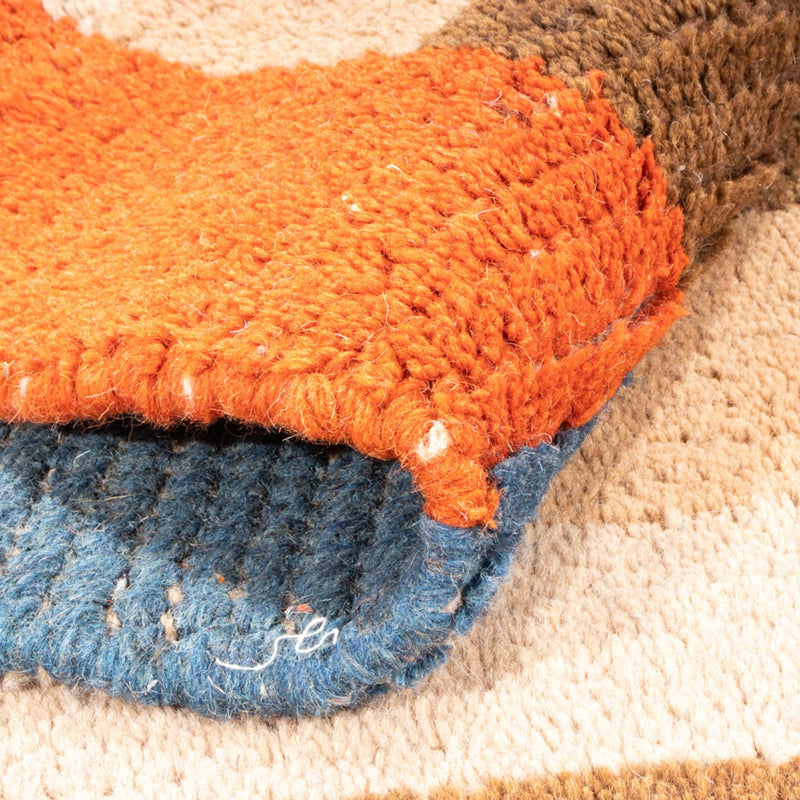 Alfombra de Nepal - 140 x 70 cm - multicolor