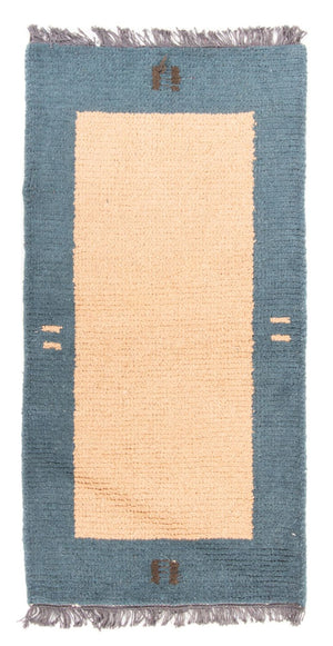 Alfombra de Nepal - 140 x 70 cm - beige