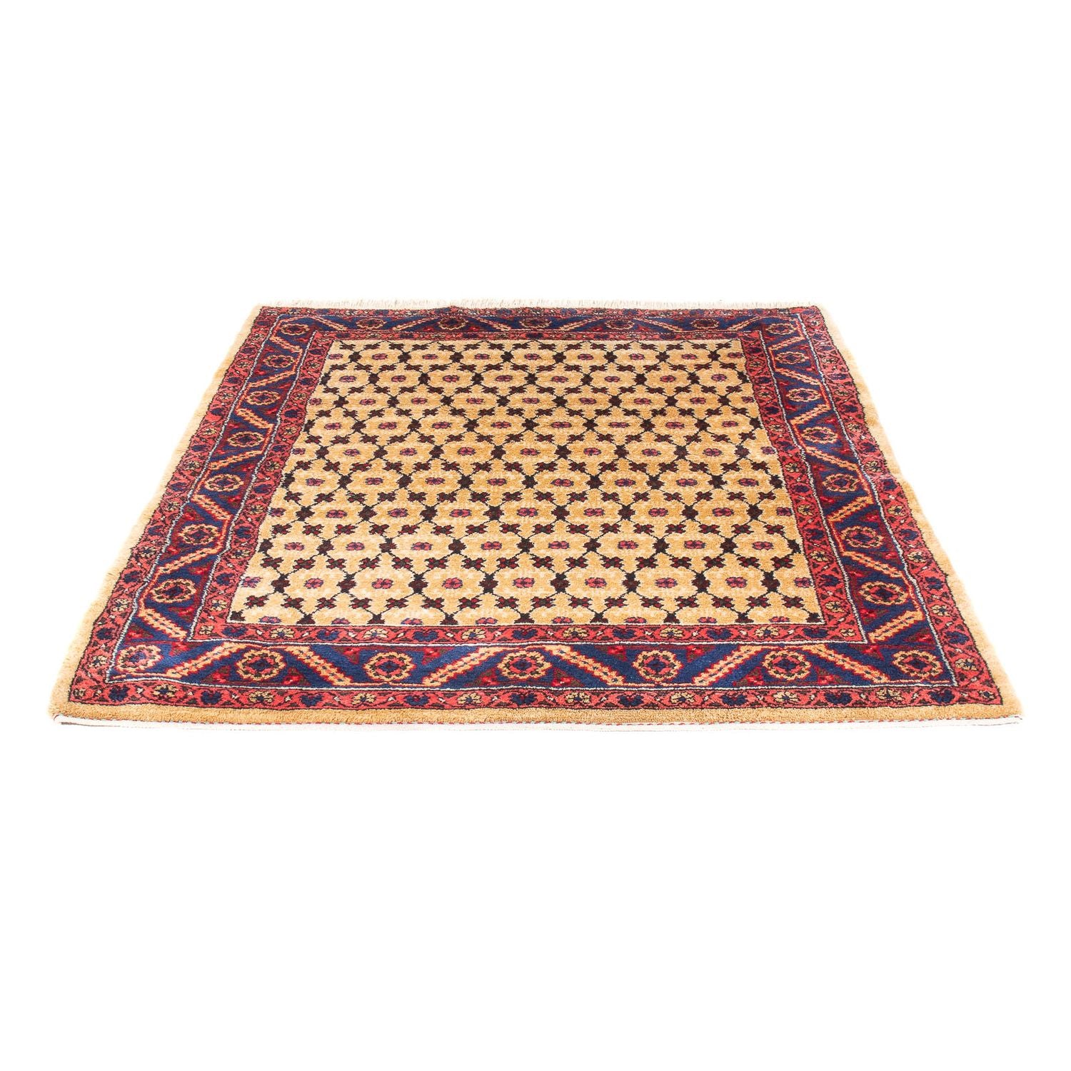 Alfombra persa - Nómada cuadrado  - 147 x 131 cm - beige