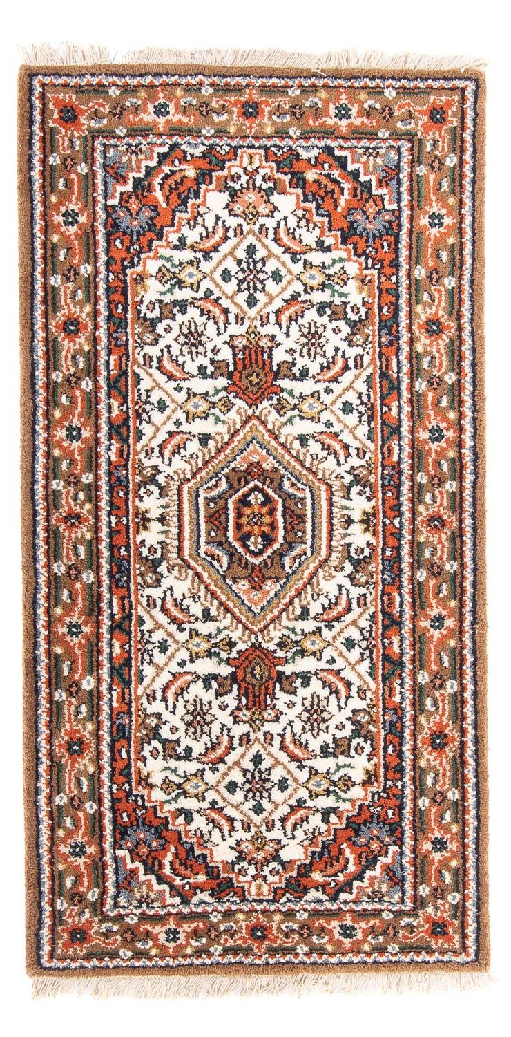 Alfombra oriental - Bidjar - Indus - 144 x 74 cm - beige