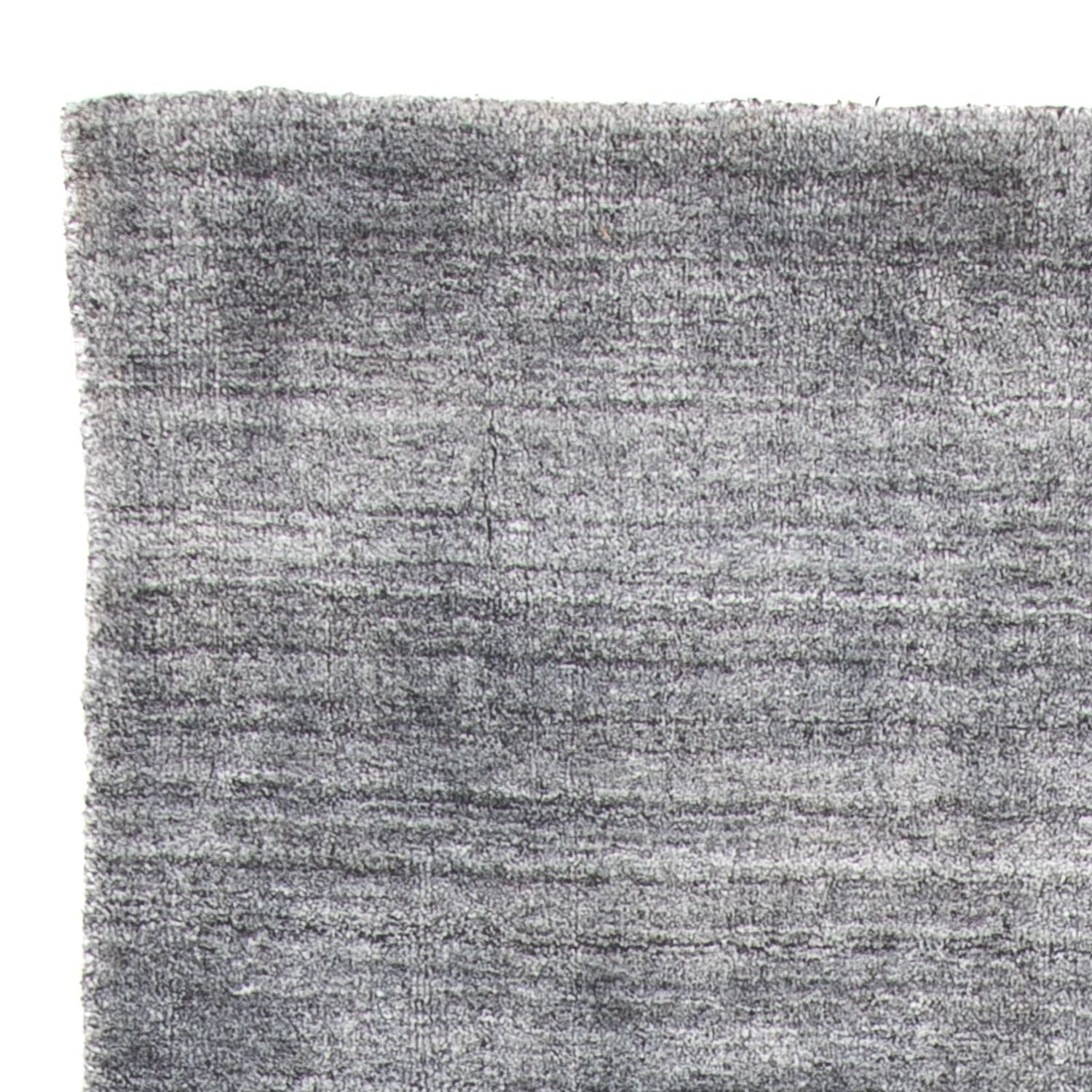 Alfombra Gabbeh - Loribaft Softy - 150 x 83 cm - gris