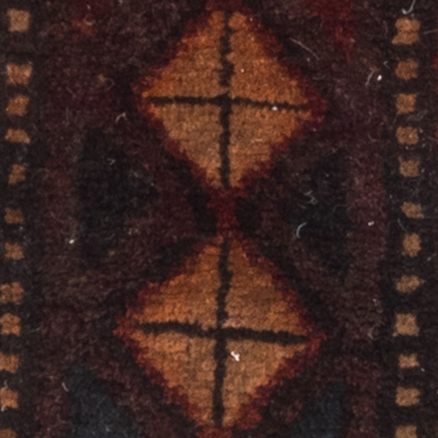 Alfombra Belutsch - 68 x 24 cm - marrón