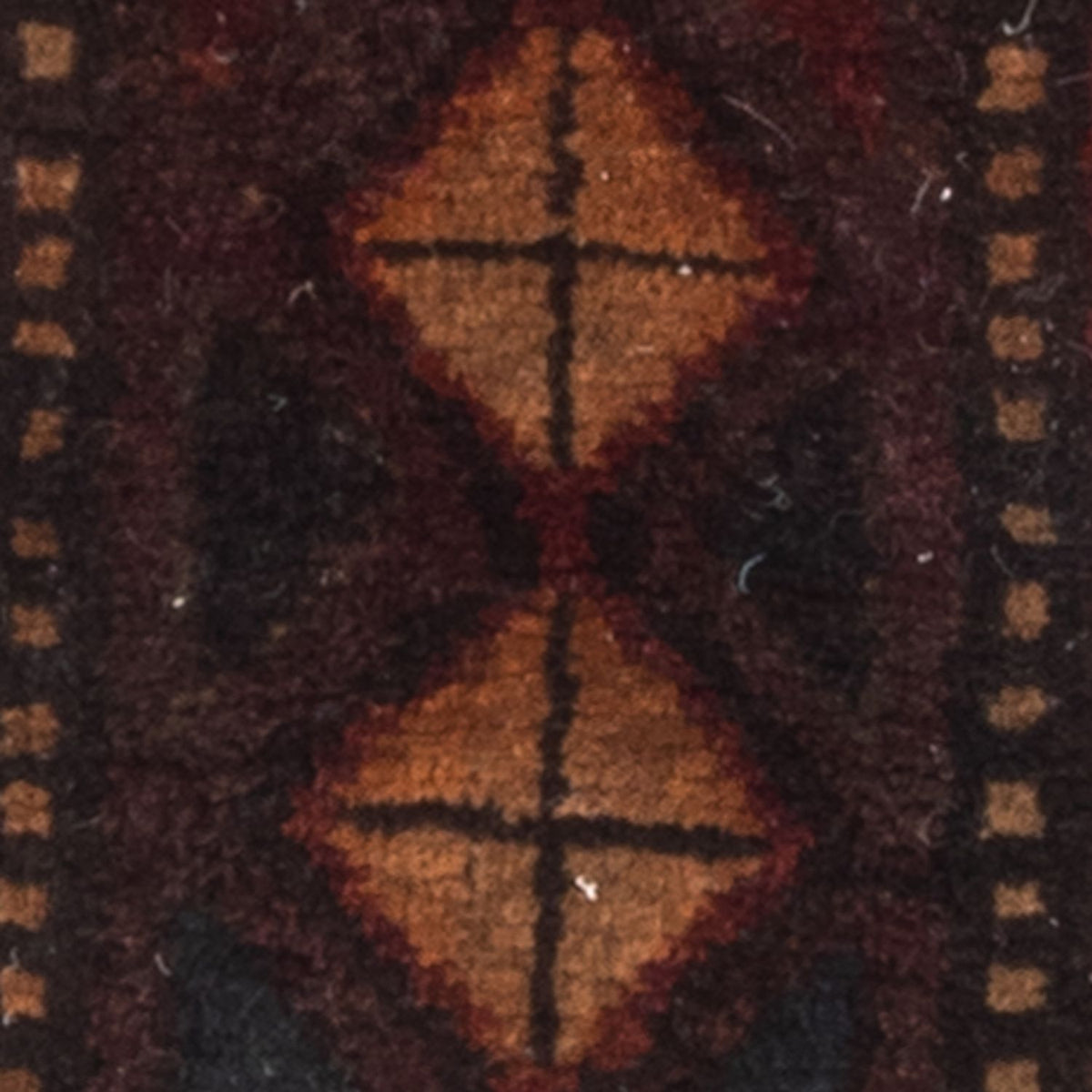 Alfombra Belutsch - 68 x 24 cm - marrón