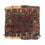 Alfombra afgana cuadrado  - 32 x 20 cm - multicolor