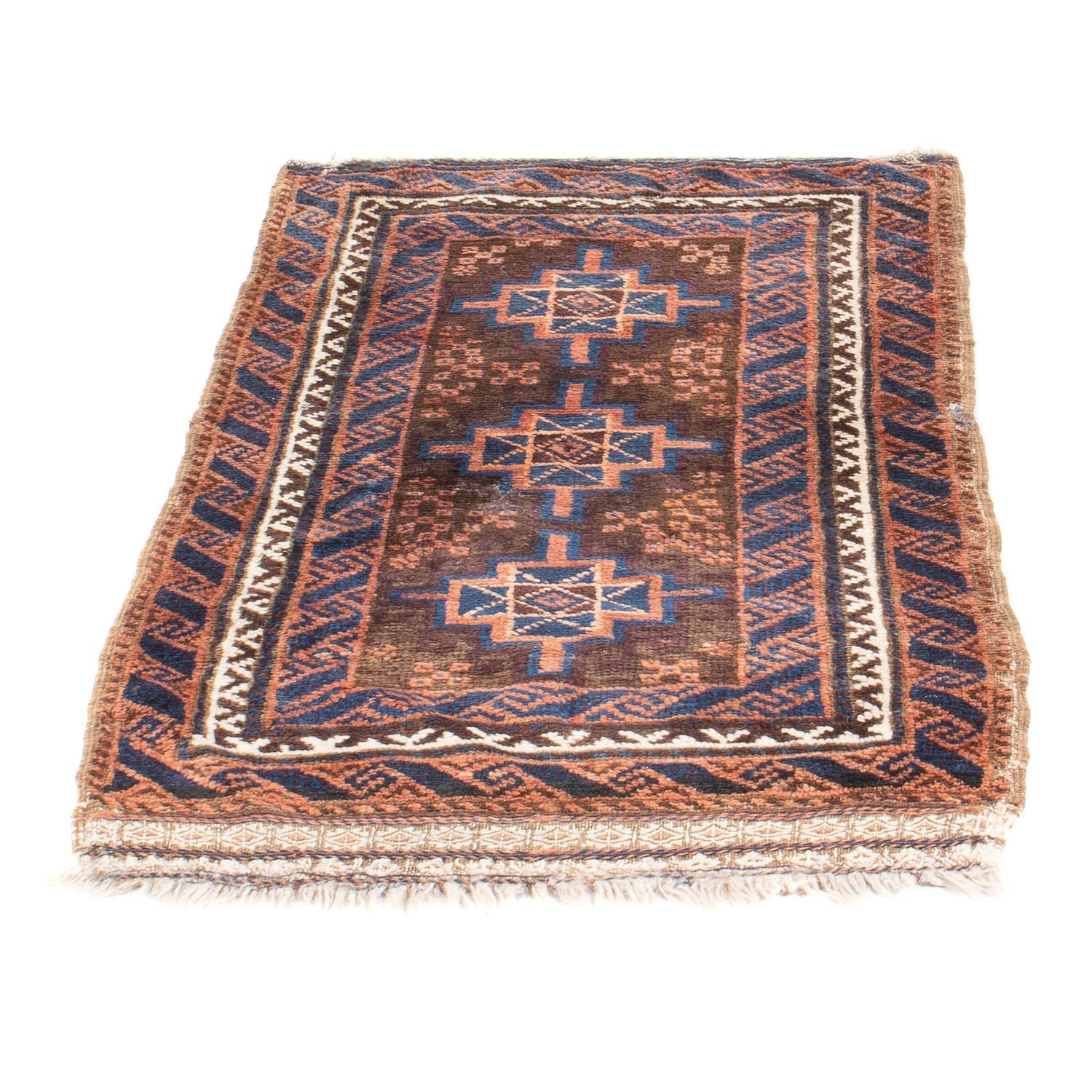 Alfombra Belutsch - 103 x 58 cm - marrón