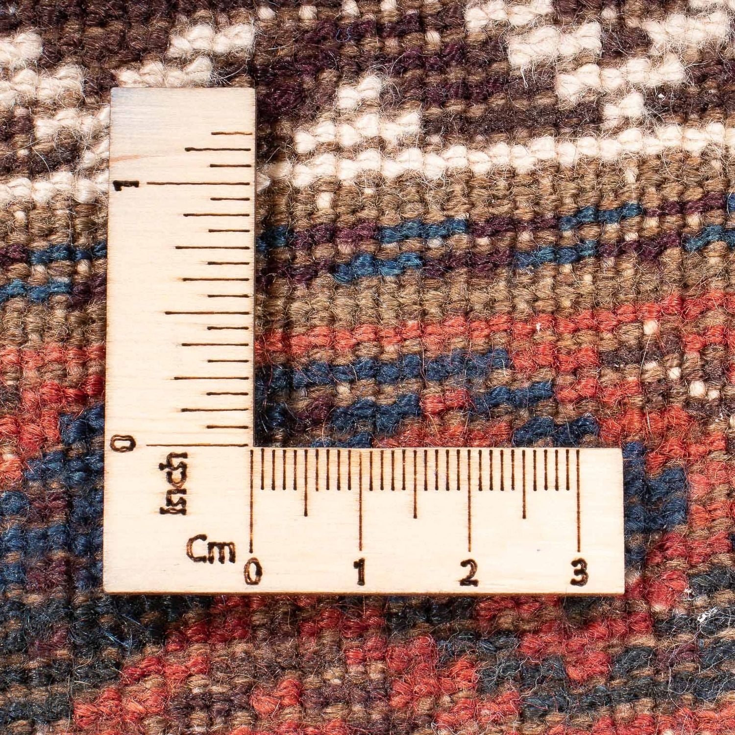 Alfombra Belutsch - 103 x 58 cm - marrón