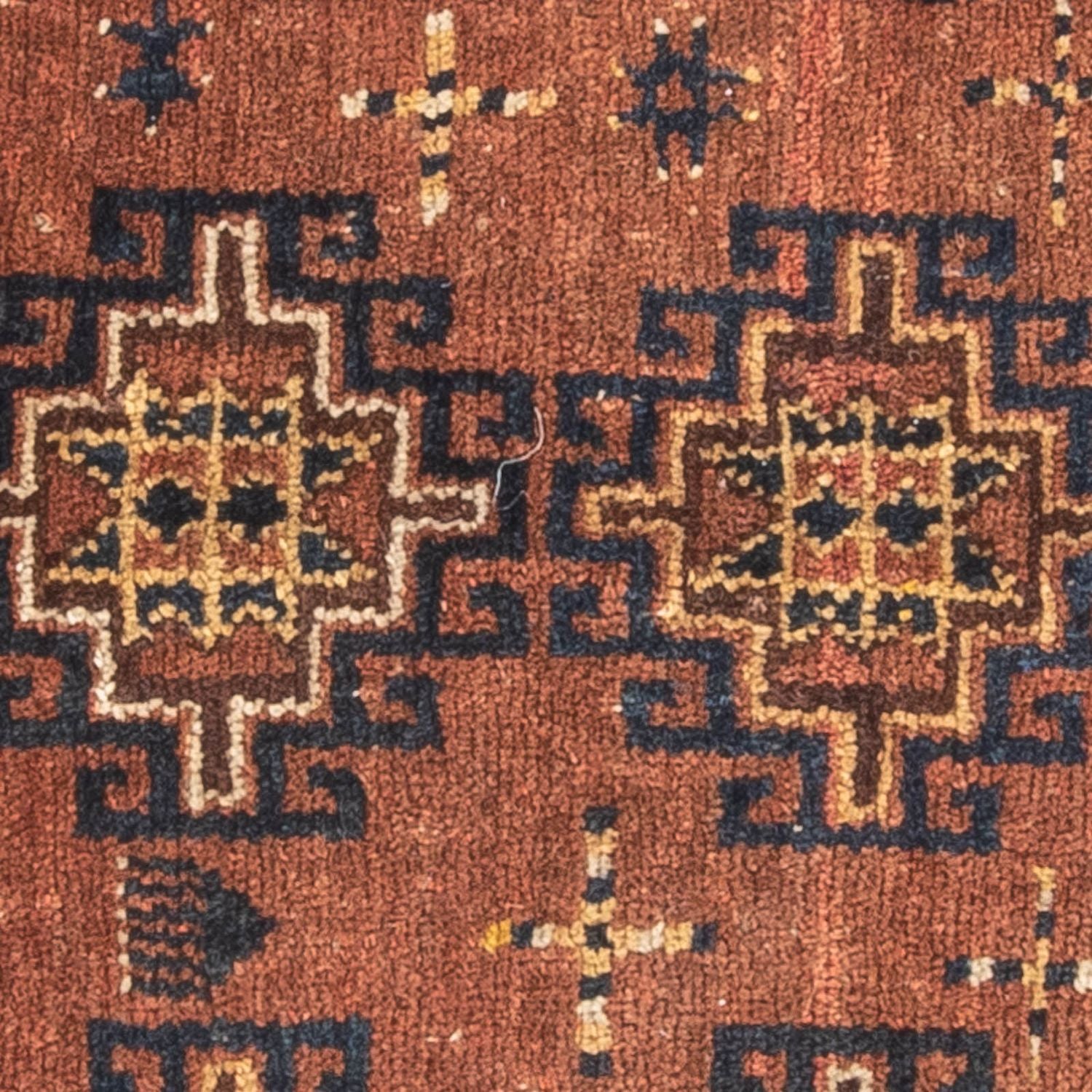 Alfombra Belutsch - 105 x 60 cm - marrón