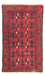 Alfombra Belutsch - 130 x 74 cm - rojo