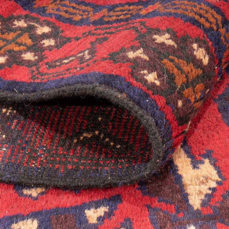 Alfombra Belutsch - 130 x 74 cm - rojo